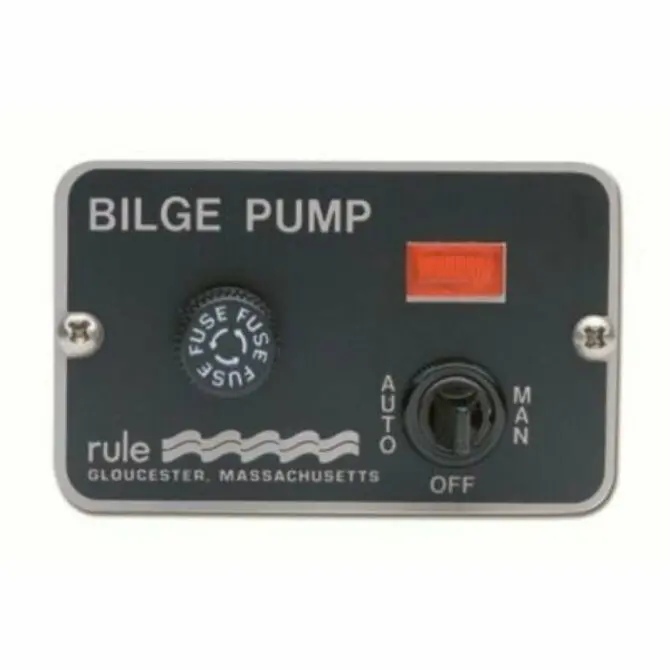 Rule Deluxe Illuminated Three-Position Bilge Pump Control Switch 1