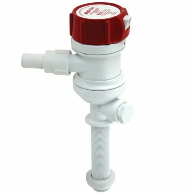 Rule Fc Tournament Series 800 Gph Livewell Pump With Straight Intake 1