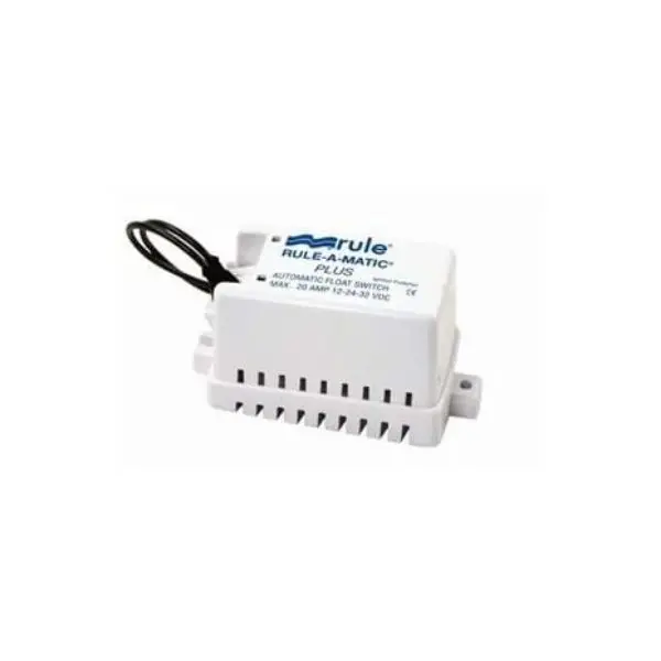 Rule Rule-A-Matic Plus Mercury-Free Float Switch With Fuse Holder 1