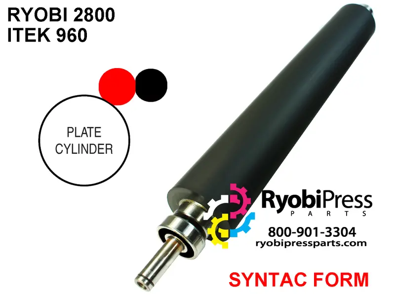 Ry-2815-Gt Kompac Form Roller For Ryobi 2800 And 960 Series Presses 1