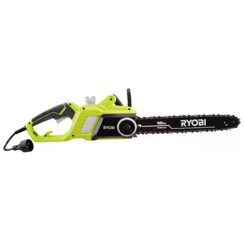 Ryobi 16-Inch 13-Amp Electric Chainsaw – Corded, Factory Reconditioned 1
