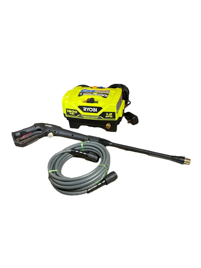 Ryobi 1800 Psi Electric Pressure Washer – 1.2 Gpm Cold Water Model 1