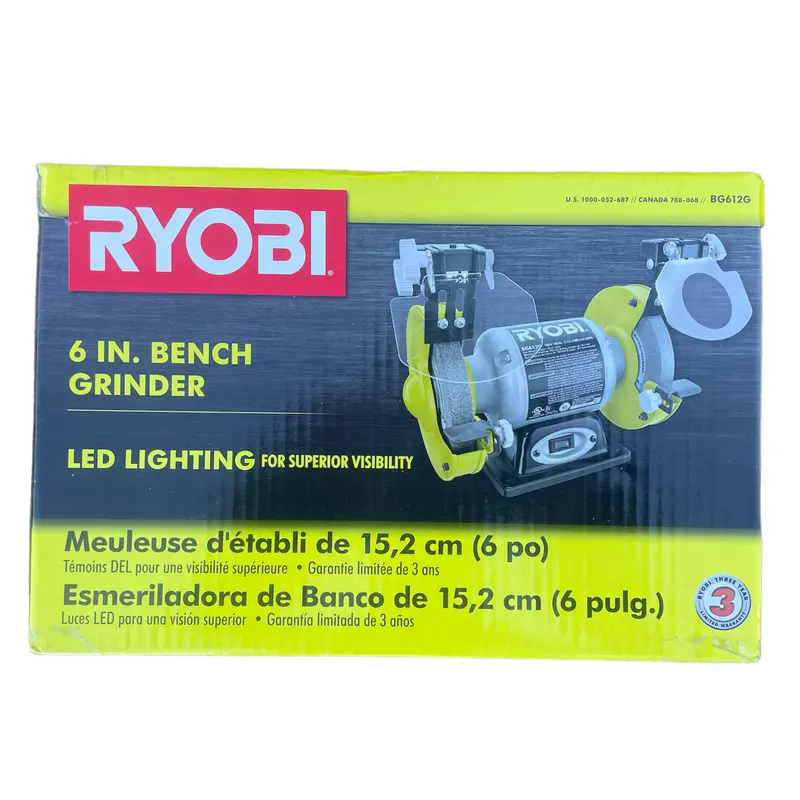 Ryobi 2.1-Amp 6-Inch Angle Grinder With Led Illumination 1