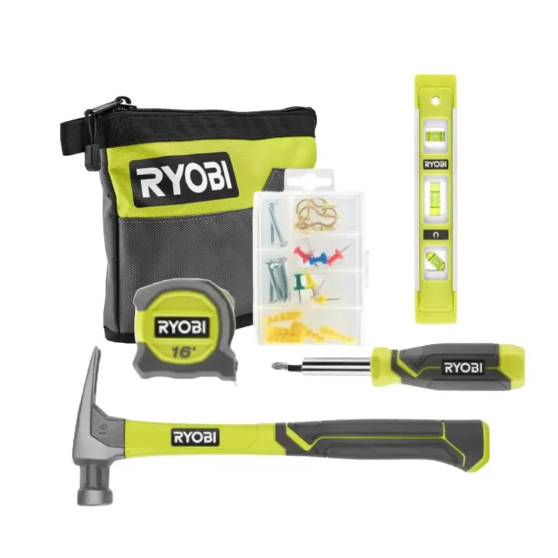 Ryobi 35-Piece Hand Tool Mounting Set With Zippered Carrying Pouch 1