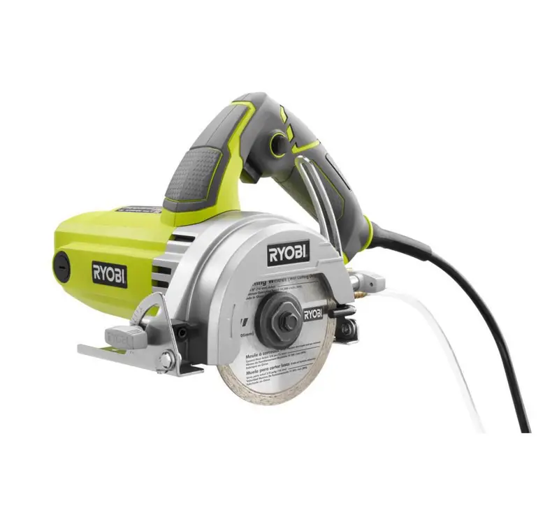 Ryobi 4" Wet Tile Saw With Diamond Blade – Complete Unit 1