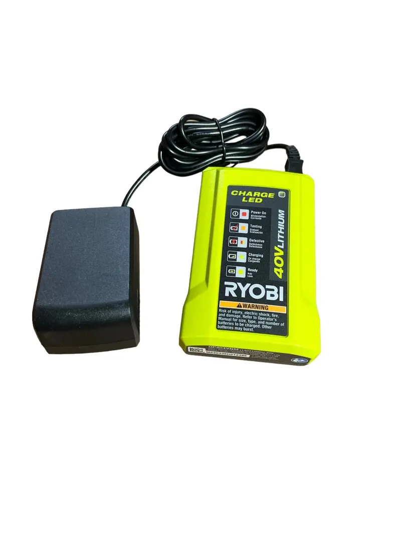 Ryobi 40V Lithium-Ion Fast Charger 1