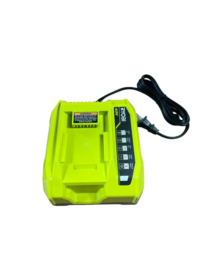 Ryobi 40V Lithium-Ion Rapid Charger – Factory Refurbished 1