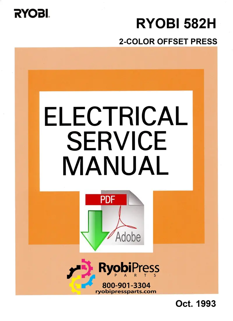Ryobi 582 Electrical System Reference Guide – Pdf 1