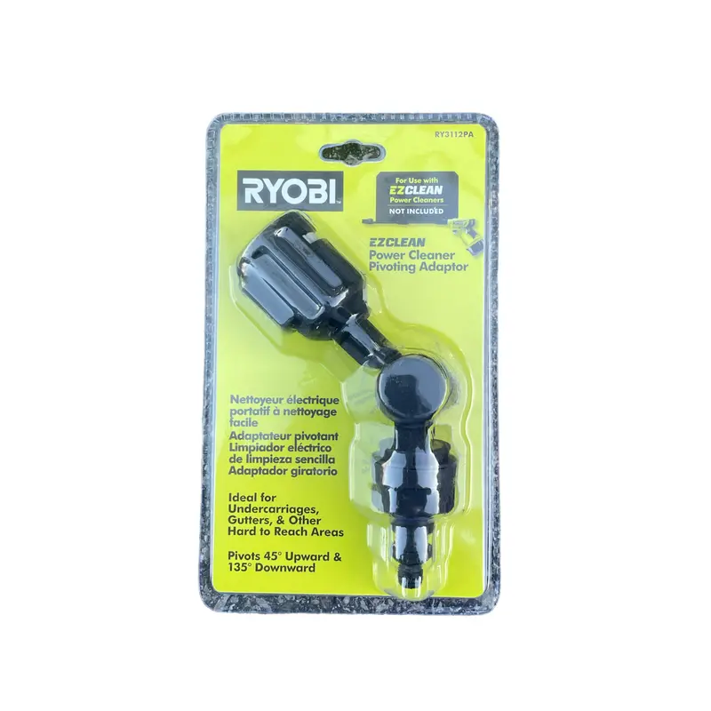 Ryobi Ezclean Power Cleaner Pivoting Quick-Connect Adapter For Enhanced Maneuverability 1