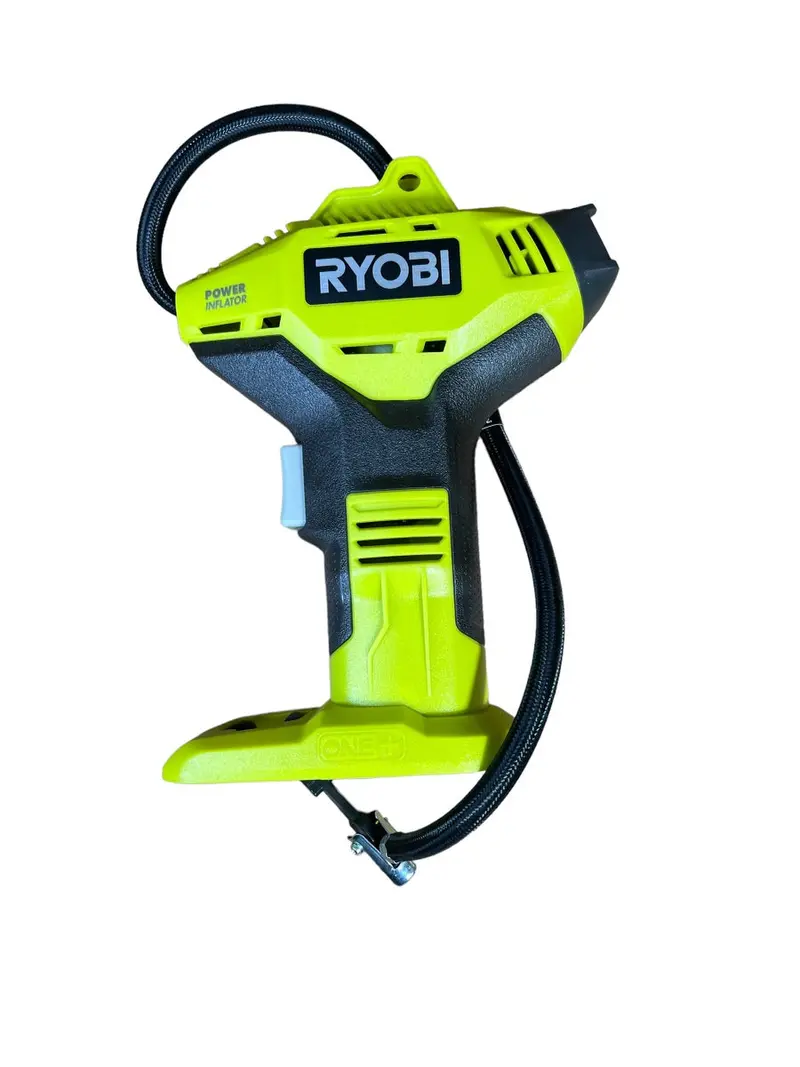 Ryobi One+ 18V High-Pressure Inflator – Digital Gauge, Cordless Tire & Inflation Tool (Refurbished) 1