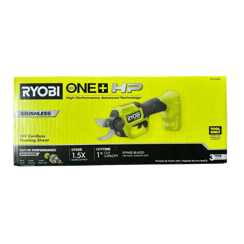 Ryobi One+ Hp 18V Brushless Cordless Pruner – Tool-Only 1