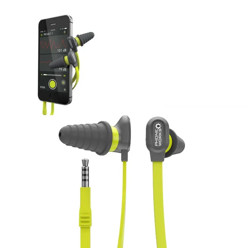 Ryobi Phone Works Noise-Reduction Bluetooth Earphones With Mic 1