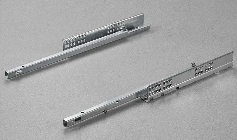 Salice 6155 Soft-Close Concealed Single-Extension Drawer Runners 1