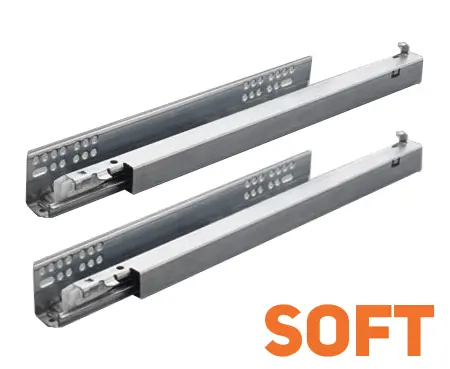 Salice 6555 Concealed Soft-Close Drawer Runners – Full Extension 1