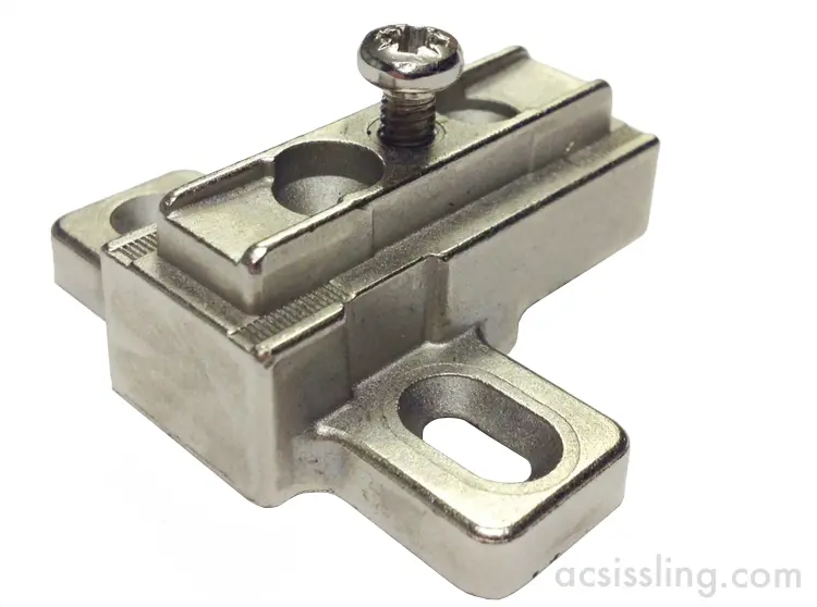 Salice 9Mm Eccentric Mounting Plate – Diecast Euro Style (B2S3B99B6/15) 1