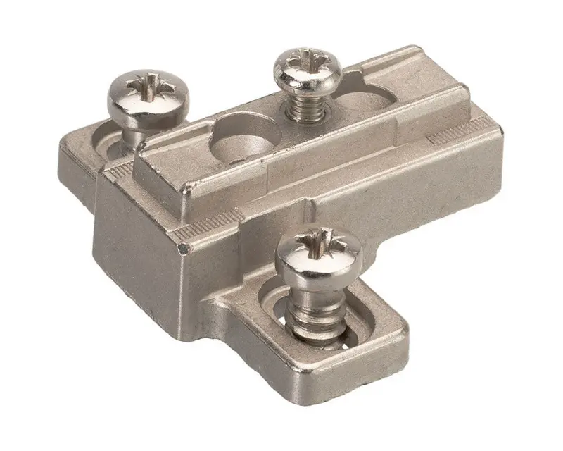Salice B2Sgb99B6/15 Die-Cast Eccentric Mounting Plate For 9 Mm Euro Screws 1
