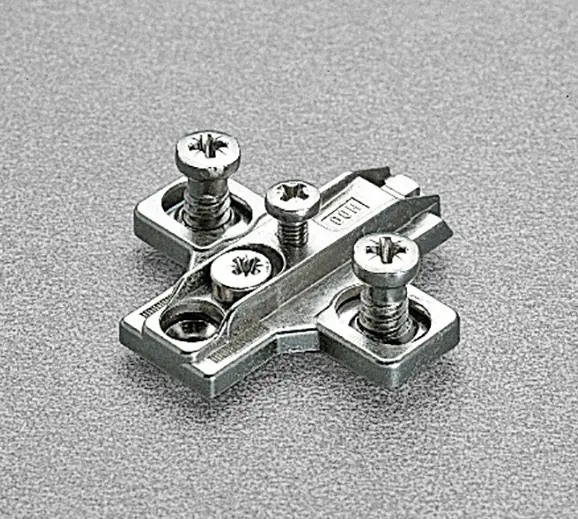 Salice Diecast Euro-Style Screw-On Mounting Plates (B2Rge Series) 1