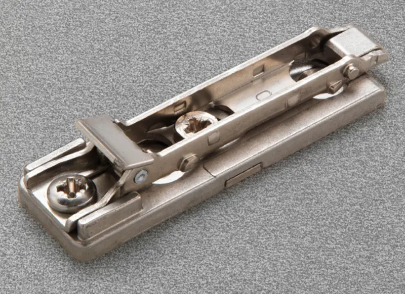 Salice Inline Diecast Clip-On Mount Plate – Nickel Finish, Bap3R09 1