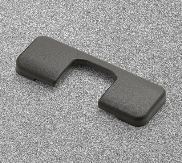 Salice Series N Hinge Flange Cover — Titanium-Effect Finish 1