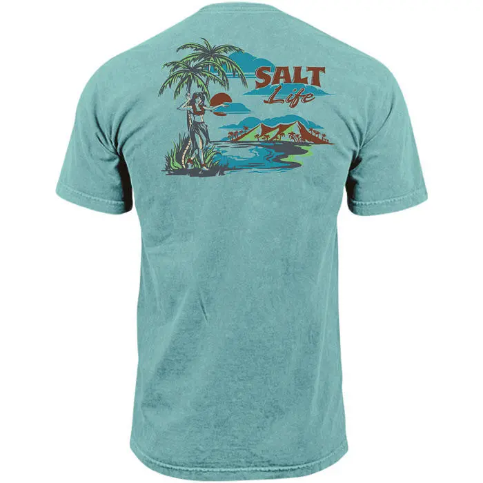 Salt Life Aloha Hula Tropical Shirt 1