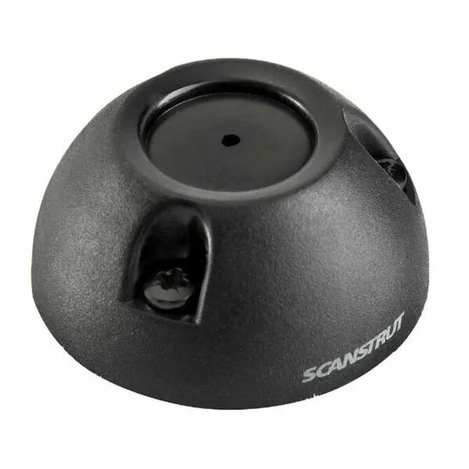 Scanstrut Black Mini Deck Seal Connector – Low-Profile Cable Entry Fitting 1