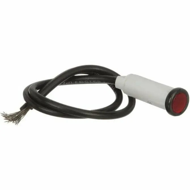 Sea Choice 14V Red Incandescent Indicator Light – 5/16" Lens, 6" Lead Wires 1