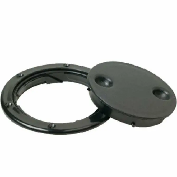 Sea Choice 4 Inch Twist-And-Lock Deck Plate With Secure Fit 1