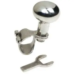 Sea Choice Medium Stainless Steel Steering Wheel Turning Knob 1