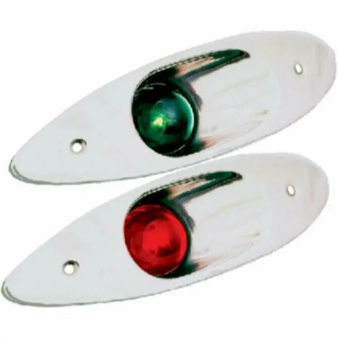 Sea Dog Flush-Mount Port & Starboard Side Navigation Lights – Dual-Color Led 1