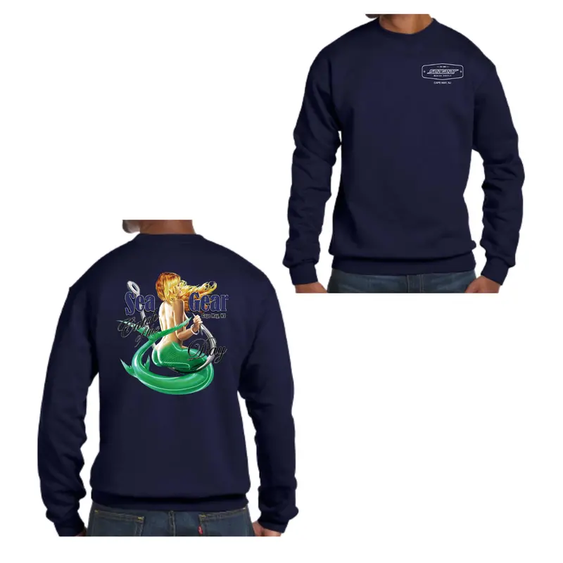 Sea Gear Catch Of The Day Classic Crewneck Sweatshirt 3