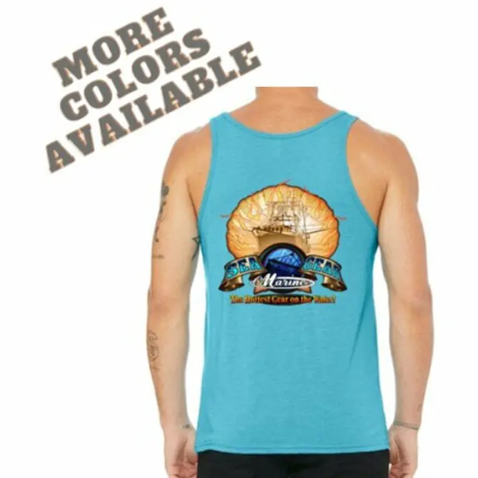 Sea Gear Flaming Scallop Graphic Tank Top 2