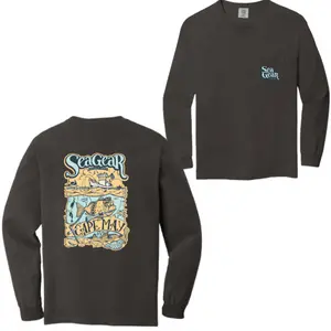 Sea Gear Grumpy Fish Heavyweight Long Sleeve Shirt 1