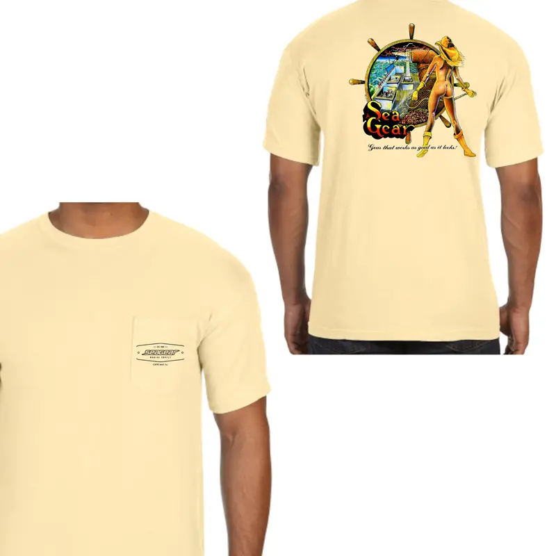 Sea Gear Hiney Short Sleeve T-Shirt – Lightweight Cotton Top 10