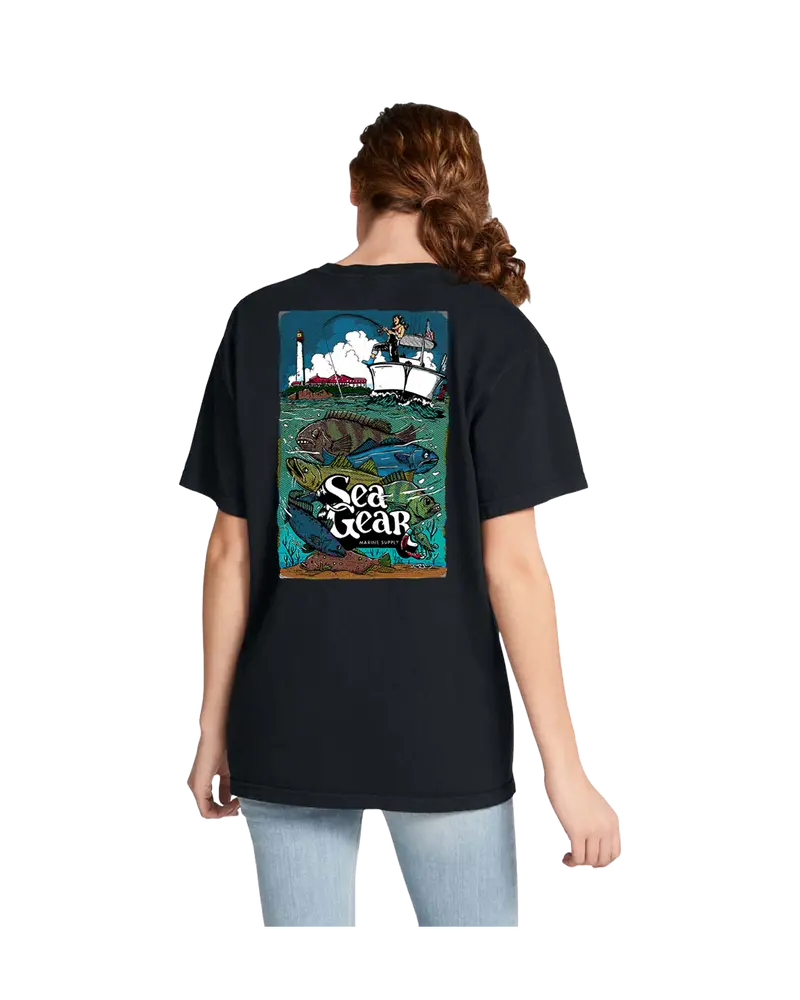 Sea Gear Inshore Delight Tee – Coastal Lifestyle Short Sleeve Shirt 1