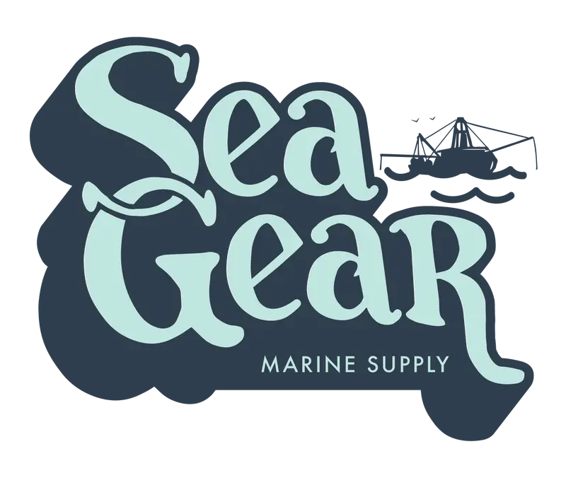 Sea Gear Old School Nautical Vinyl Sticker 1