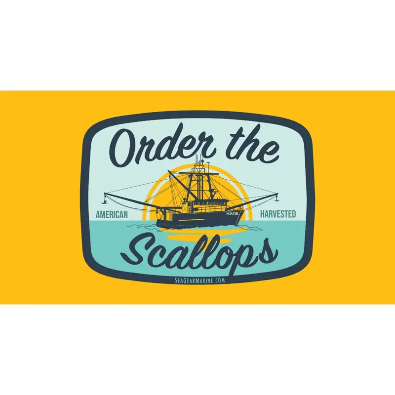 Sea Gear Scallops Beach Towel – Soft Cotton Design 1