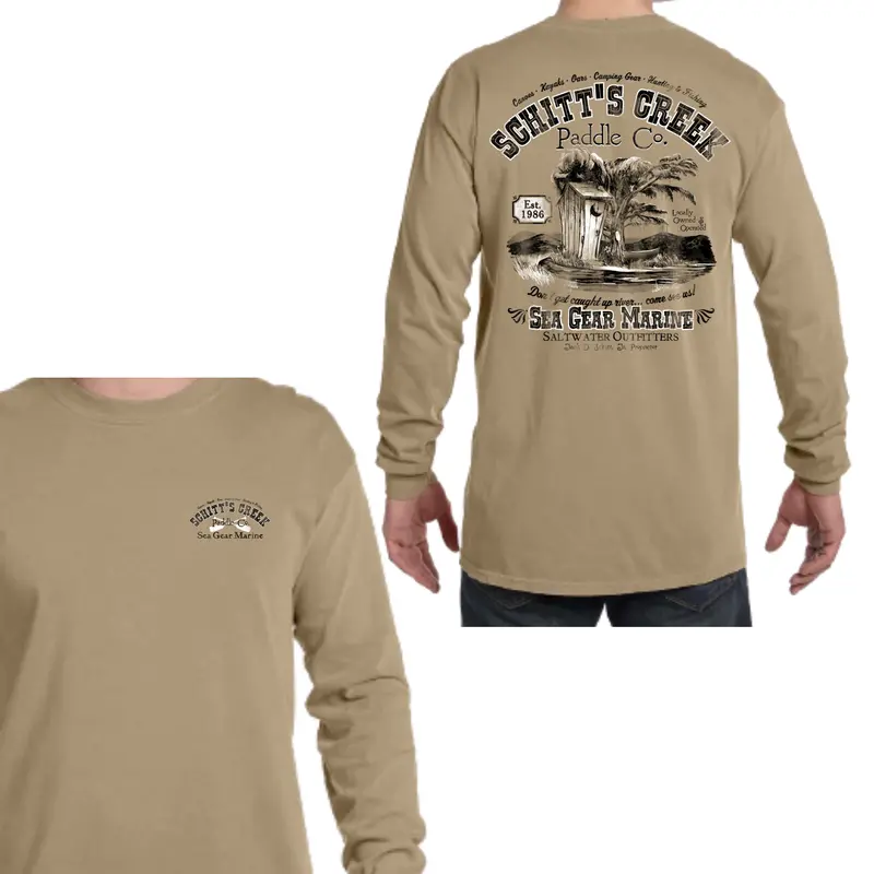 Sea Gear Schitt’S Creek Long Sleeve Tee – Fishing-Themed Apparel