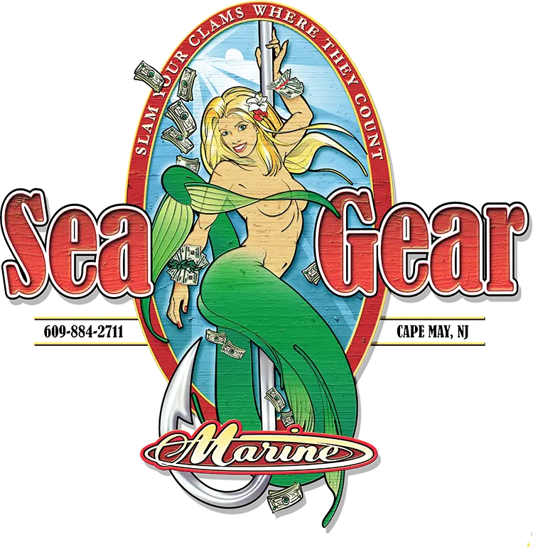 Sea Gear Slam Your Clam Vinyl Decal – Humorous Marine-Themed Sticker 1