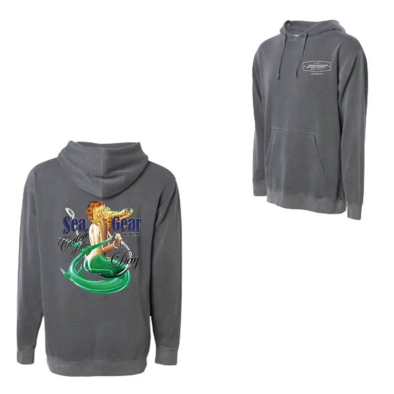Sea Gear Unisex Midweight Hoodie Featuring 'Catch Of The Day' Graphic 1
