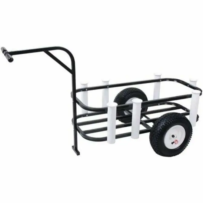 Sea Striker Beach Runner Deluxe Fishing Cart With All-Terrain Pneumatic Wheels 1