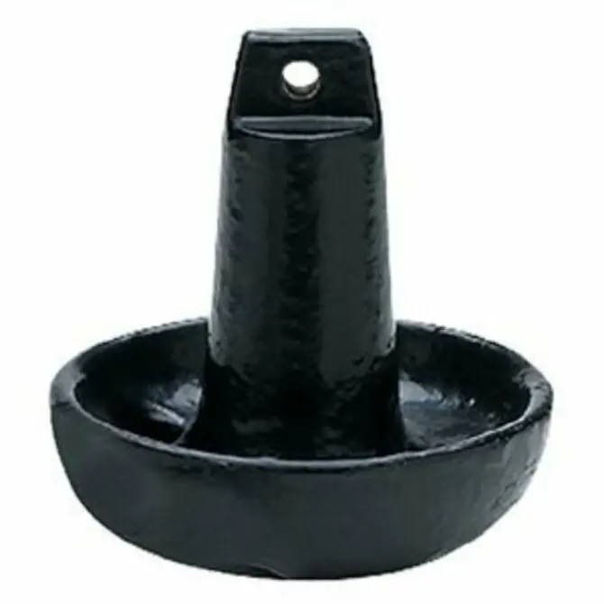 Seachoice 10-Pound Black Vinyl Mushroom Anchor – Heavy-Duty Anchoring Solution 1