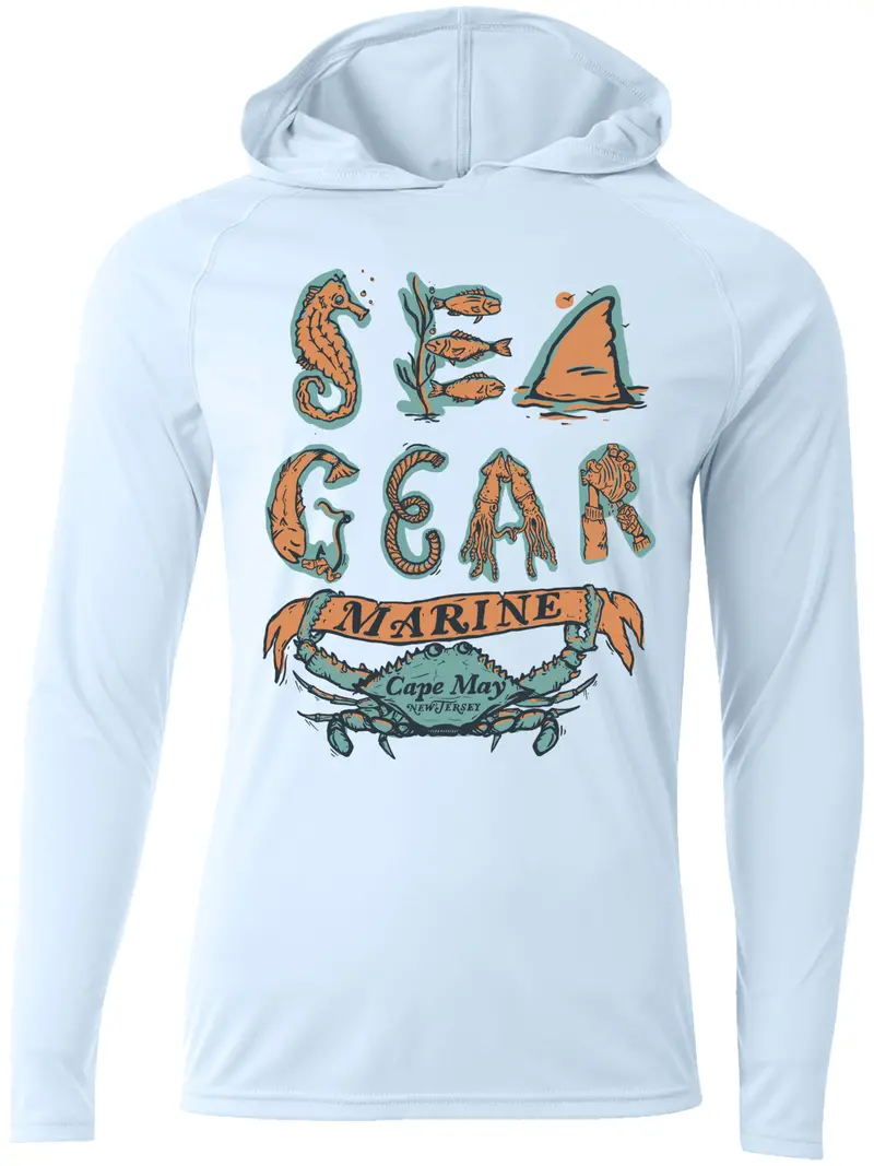 Sg Under The Sea Ls Sun Hoodie – Uv-Protective Long Sleeve Shirt 4
