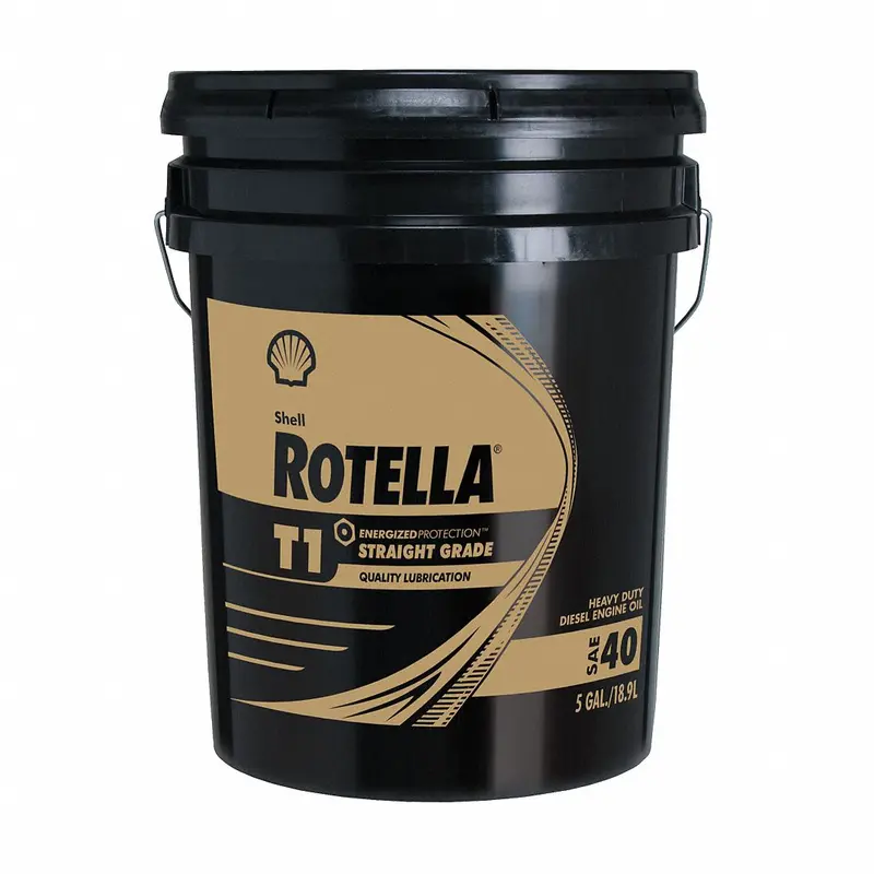 Shell Rotella T1 Sae 40W Heavy-Duty Engine Oil 1