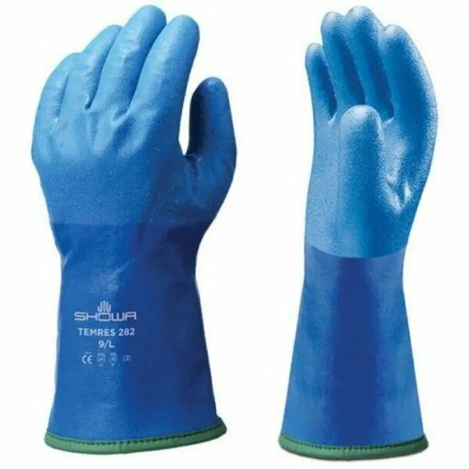 Showa 282Xxl-11 Insulated Winter Gloves – Xxl Blue Thermal Protection 1