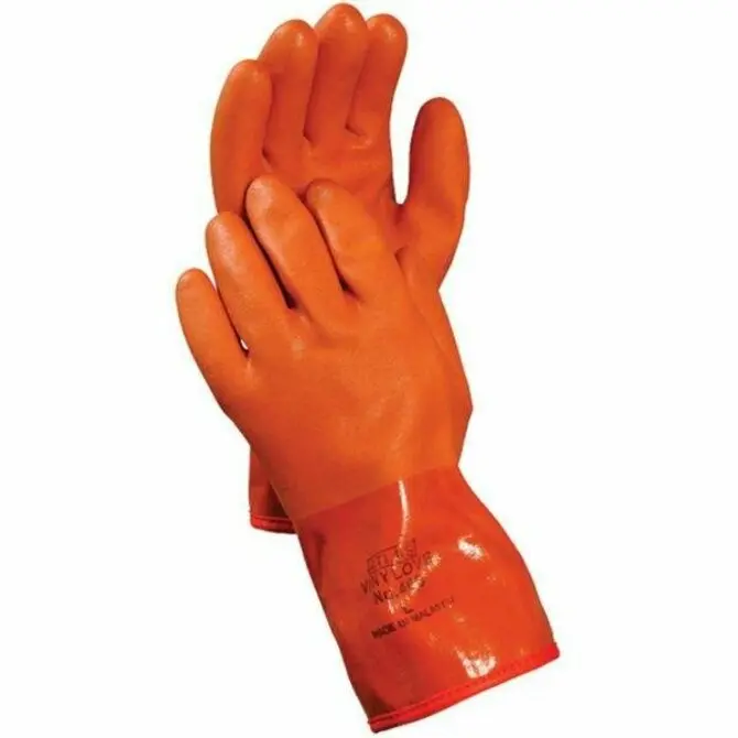 Showa Atlas 460 Cold-Resistant Vinylove Gloves – Insulated & Flexible Work Gloves 1