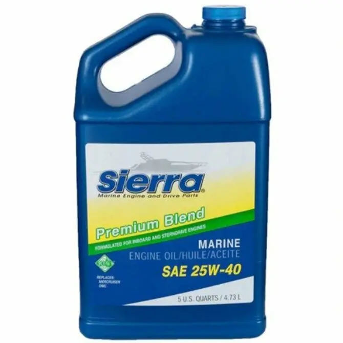 Sierra Conventional Engine Oil – Sae 25W-40 Multi-Viscosity 1