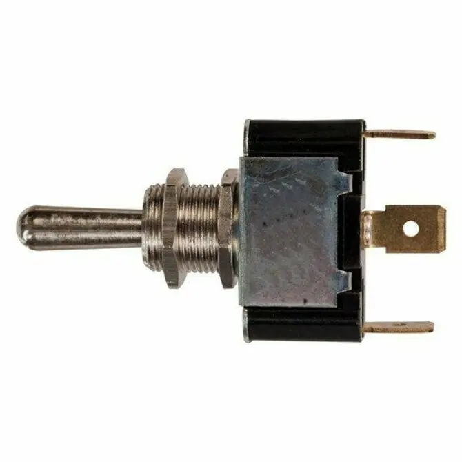Sierra Heavy-Duty Spst Toggle Switch – (On)/Off/(On) 1