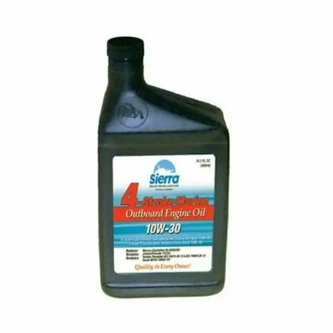 Sierra Sae 10W-30 4-Stroke Outboard Motor Oil 1