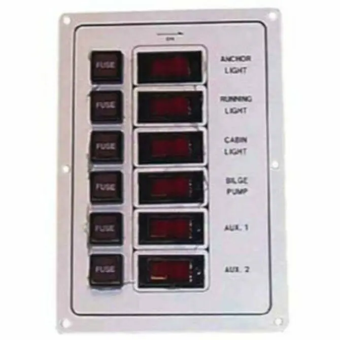 Sierra Spst Rocker Switch – On/Off, Designed For Rk22070 Mounting Panels 1