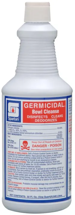 Spartan Germicidal Bowl Cleaner 1